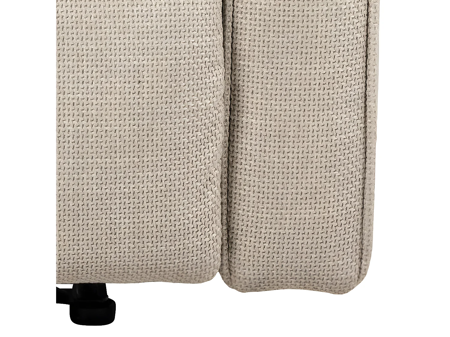 Asila fauteuil fauteuil inclinable avec repose-pieds beige.