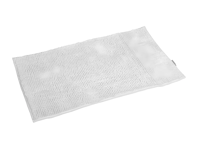 Tapis de Bain Microfibre "Sweety" 45x75cm Blanc