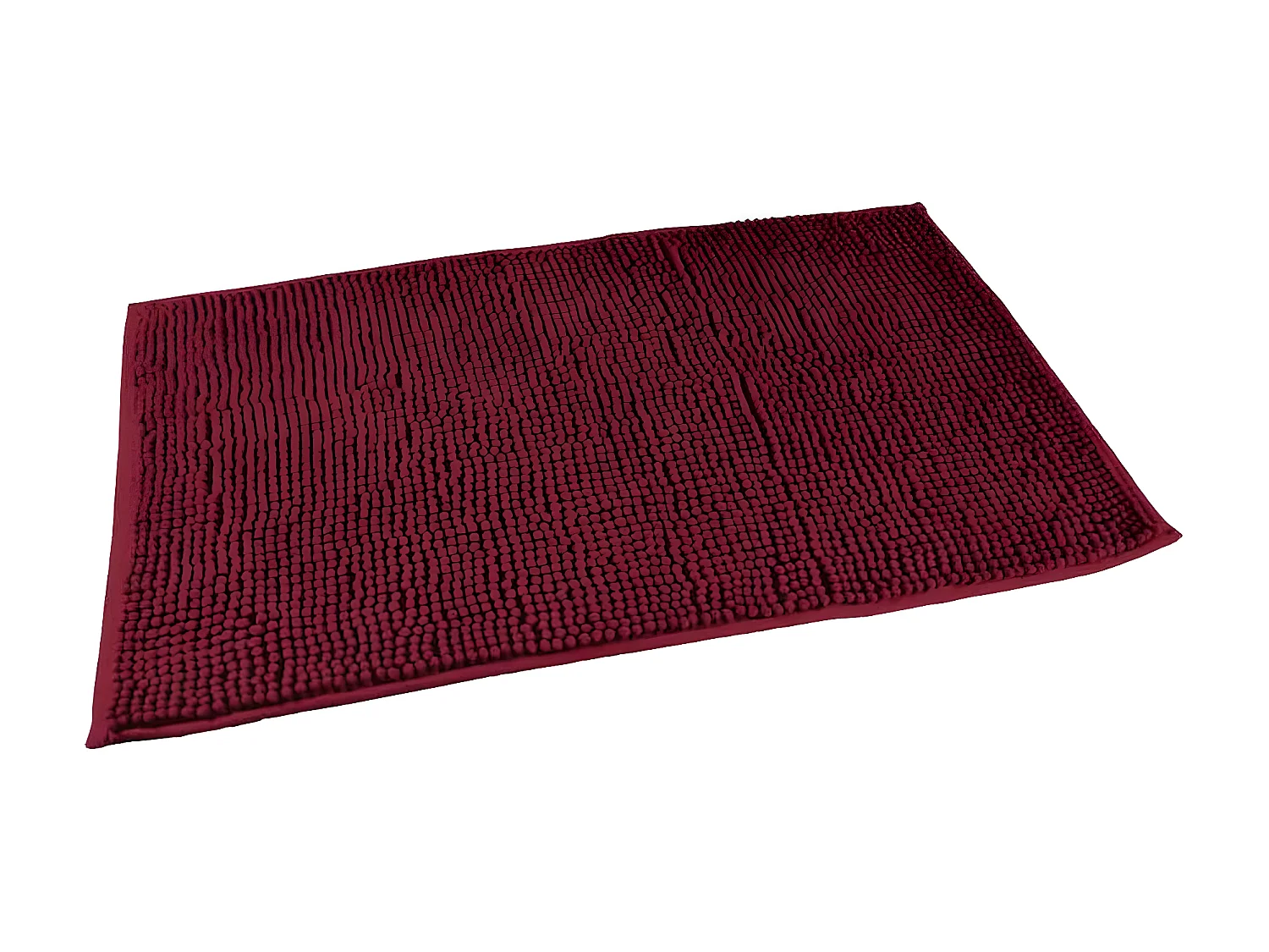 Tapis de Bain Microfibre "Sweety" 45x75cm Framboise