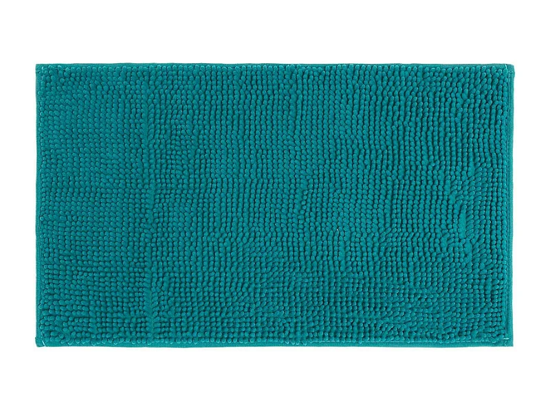 Tapis de Bain Microfibre "Sweety" 45x75cm Bleu Canard