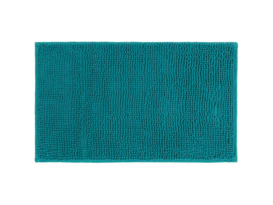 Tapis de Bain Microfibre "Sweety" 45x75cm Bleu Canard