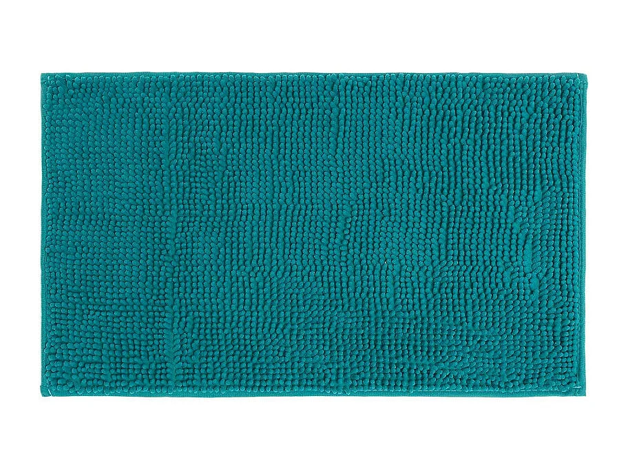 Tapis de Bain Microfibre "Sweety" 45x75cm Bleu Canard