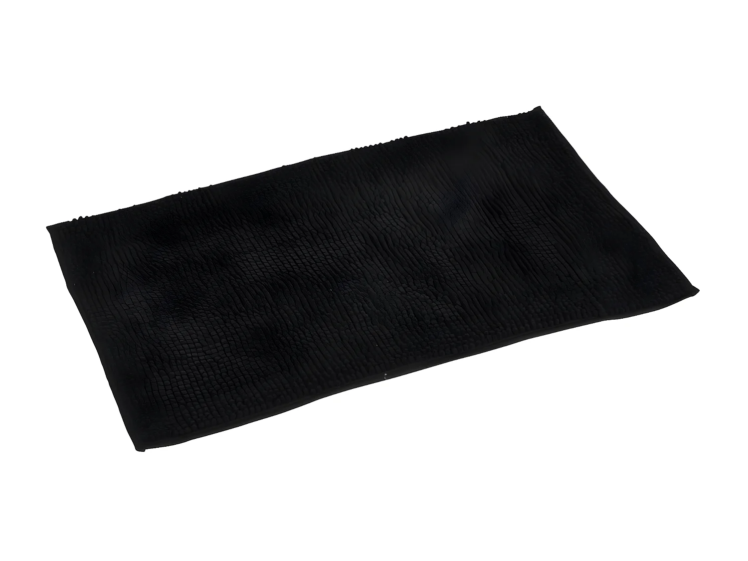 Tapis de Bain Microfibre "Sweety" 45x75cm Noir