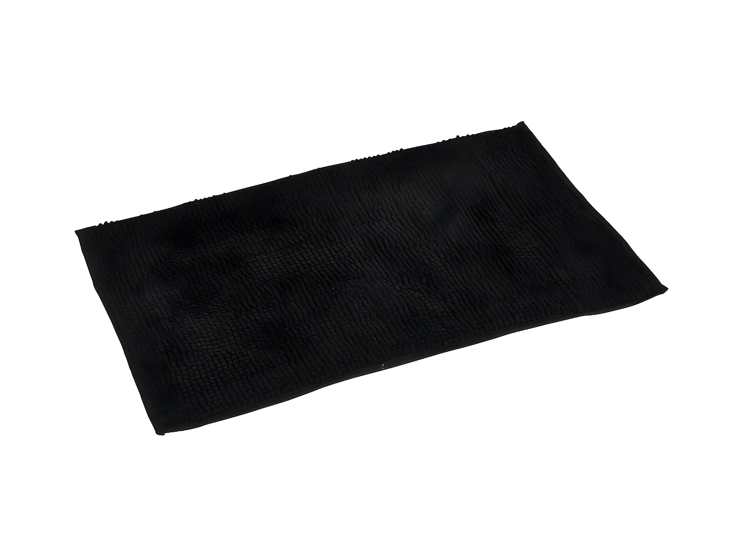 Tapis de Bain Microfibre "Sweety" 45x75cm Noir