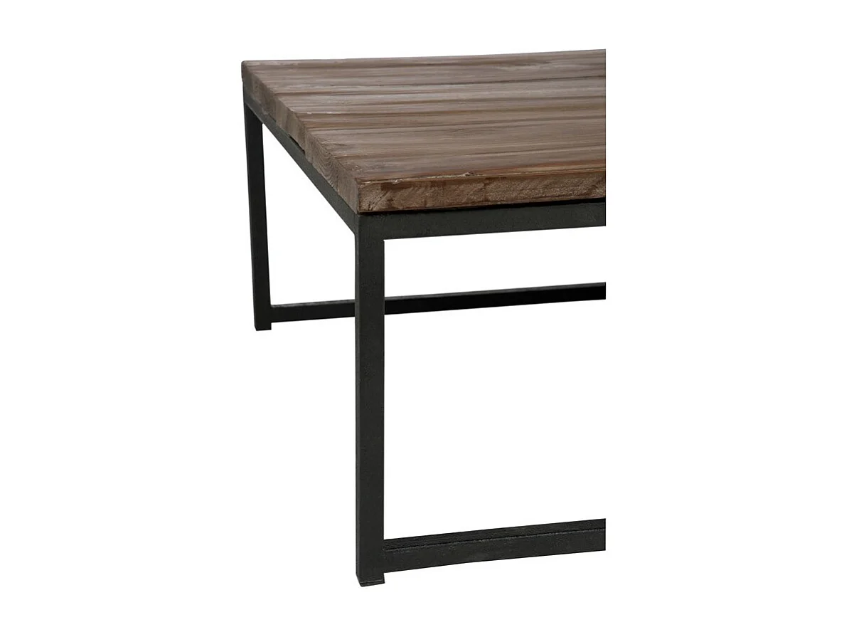 Lot de 2 Tables Basses "Cassidy" 120cm Naturel