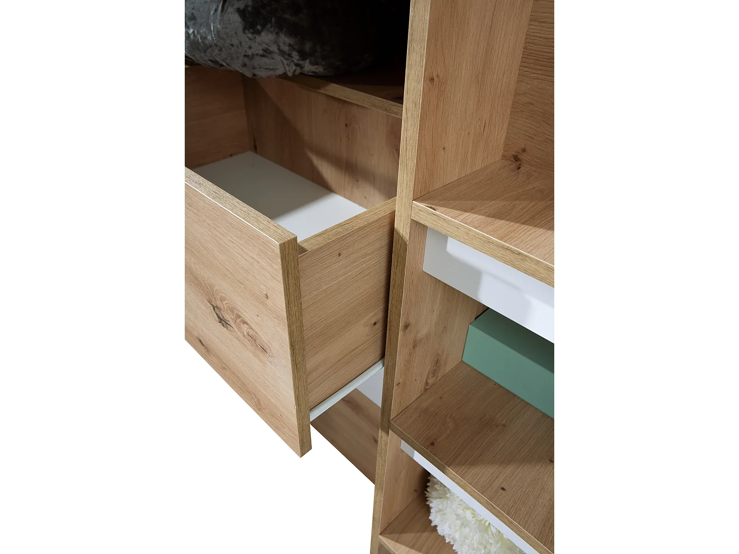 Stapelbed SMART 1 203.3/125/106.6 (Ambachtsman/Zwart)