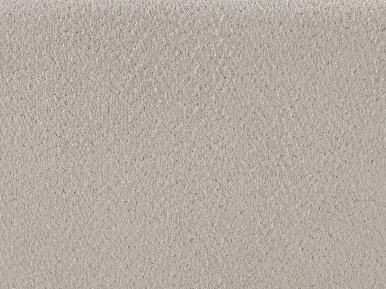 Ecksofa mit Schlaffunktion - Ecke wechselbar - Bouclé-Stoff - Beige - ISSORO II