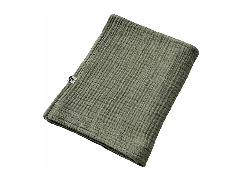 OUREA - Serviette de Bain 90x150cm Gaze de Coton Romarin