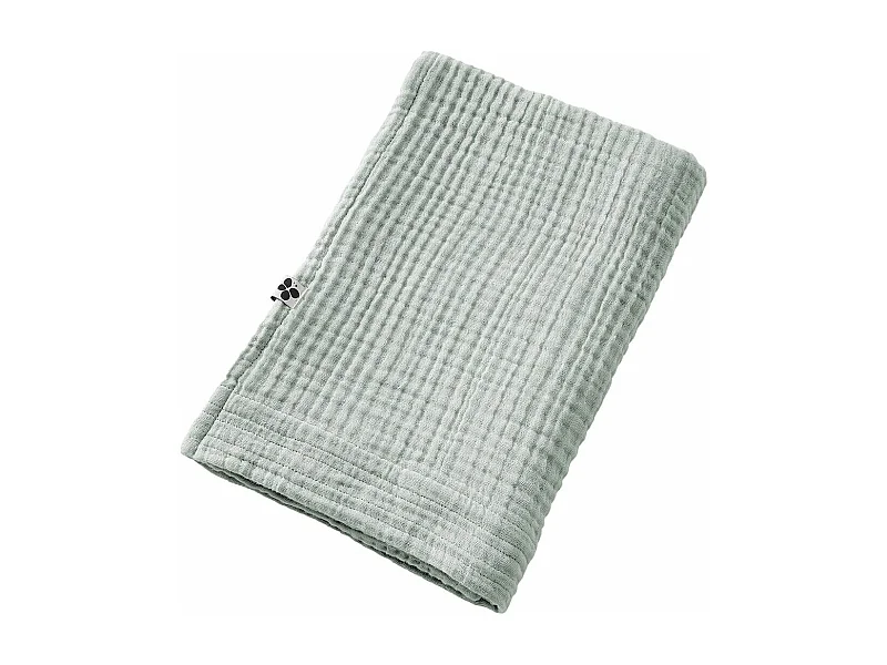 OUREA - Serviette de Douche 70x130cm Gaze de Coton Eucalyptus