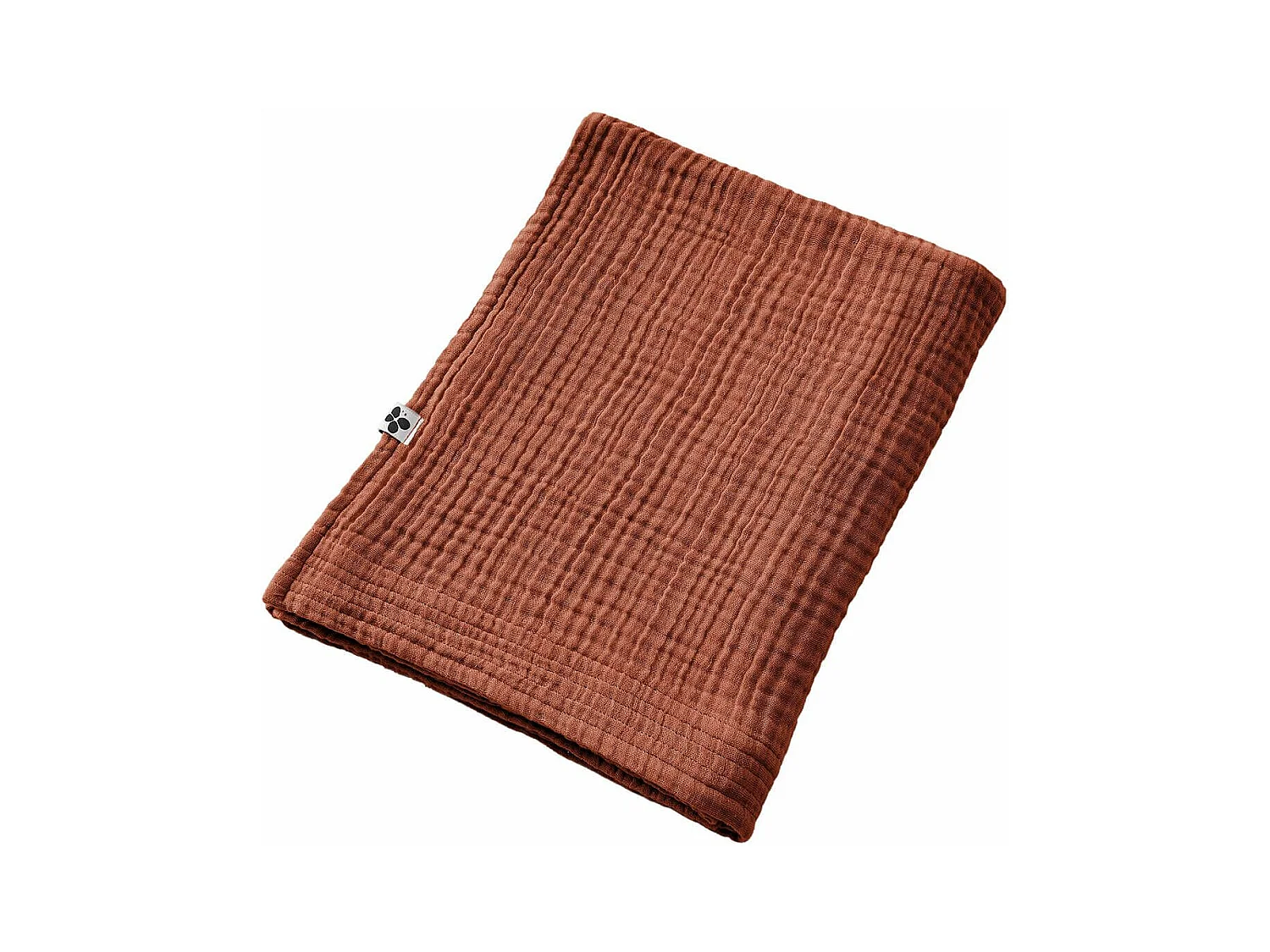 OUREA - Serviette de Bain 90x150cm Gaze de Coton Terracotta