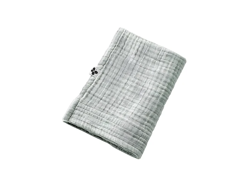 OUREA - Serviette de Toilette 50x90cm Gaze de Coton Eucalyptus