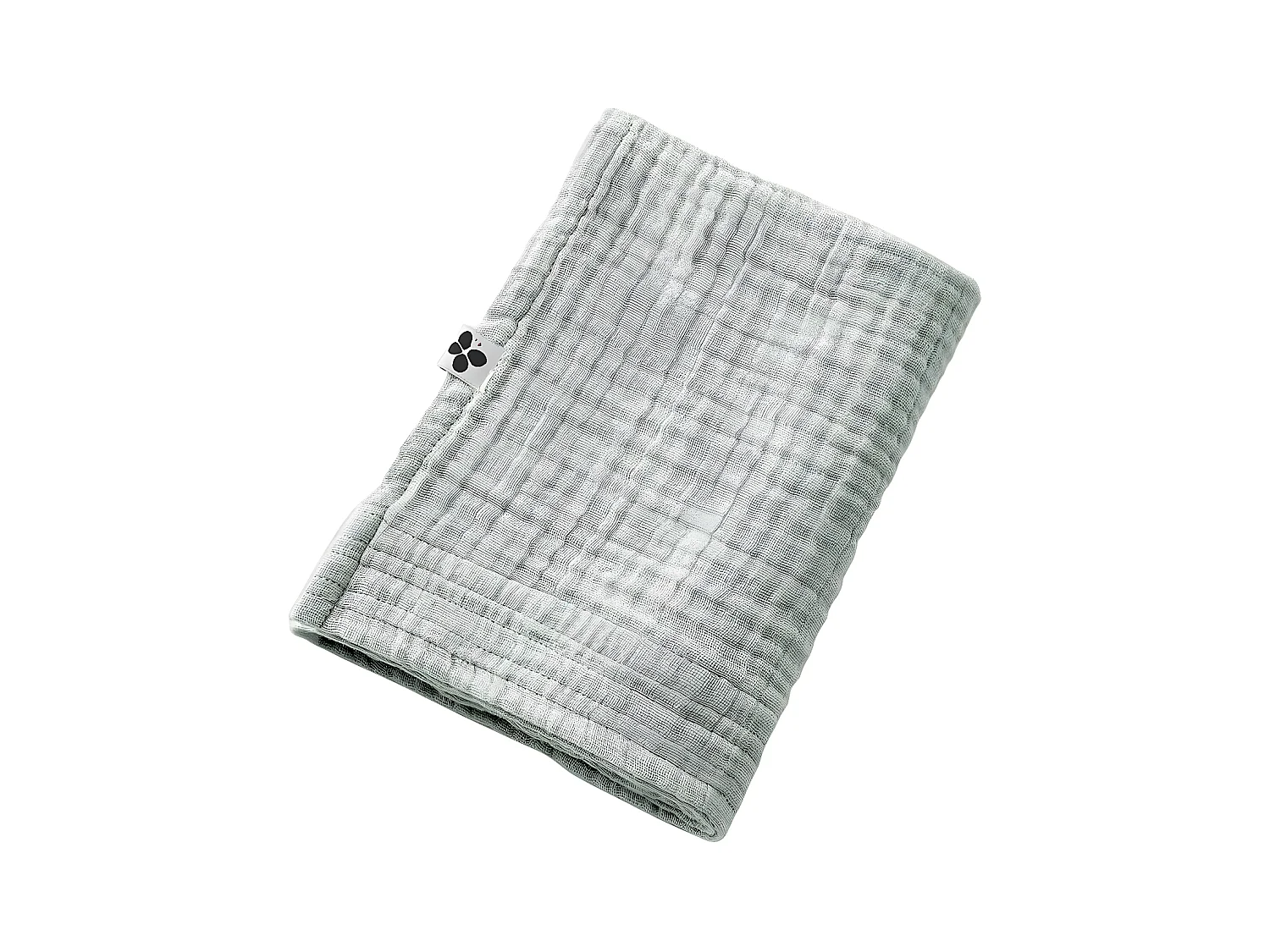 OUREA - Serviette de Toilette 50x90cm Gaze de Coton Eucalyptus