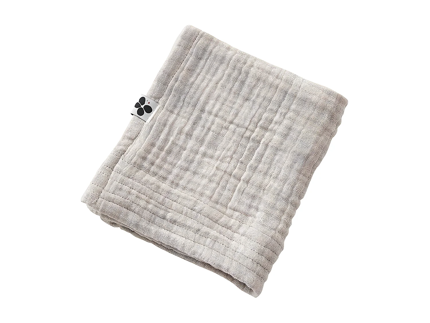 OUREA - Serviette Invité 30x50cm Gaze de Coton Pampa