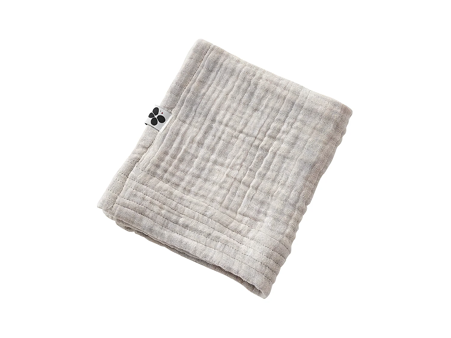 OUREA - Serviette Invité 30x50cm Gaze de Coton Pampa