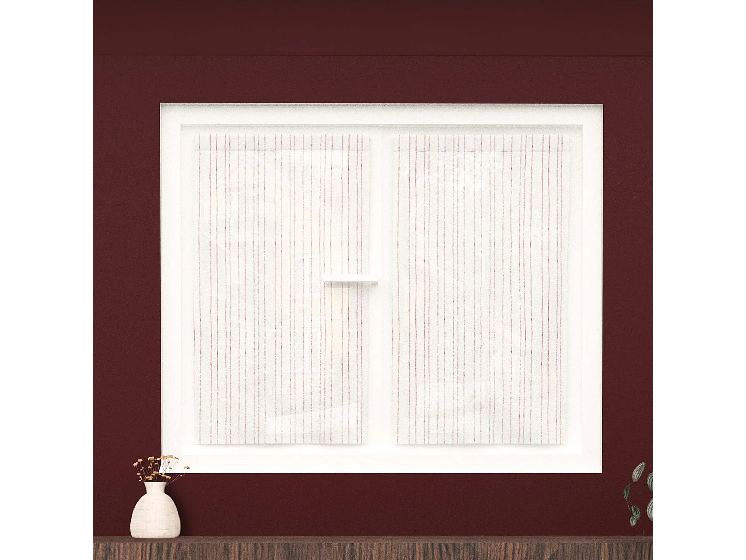 Paire de brise bise 60x90 cm CHARLIE, par Soleil d'Ocre