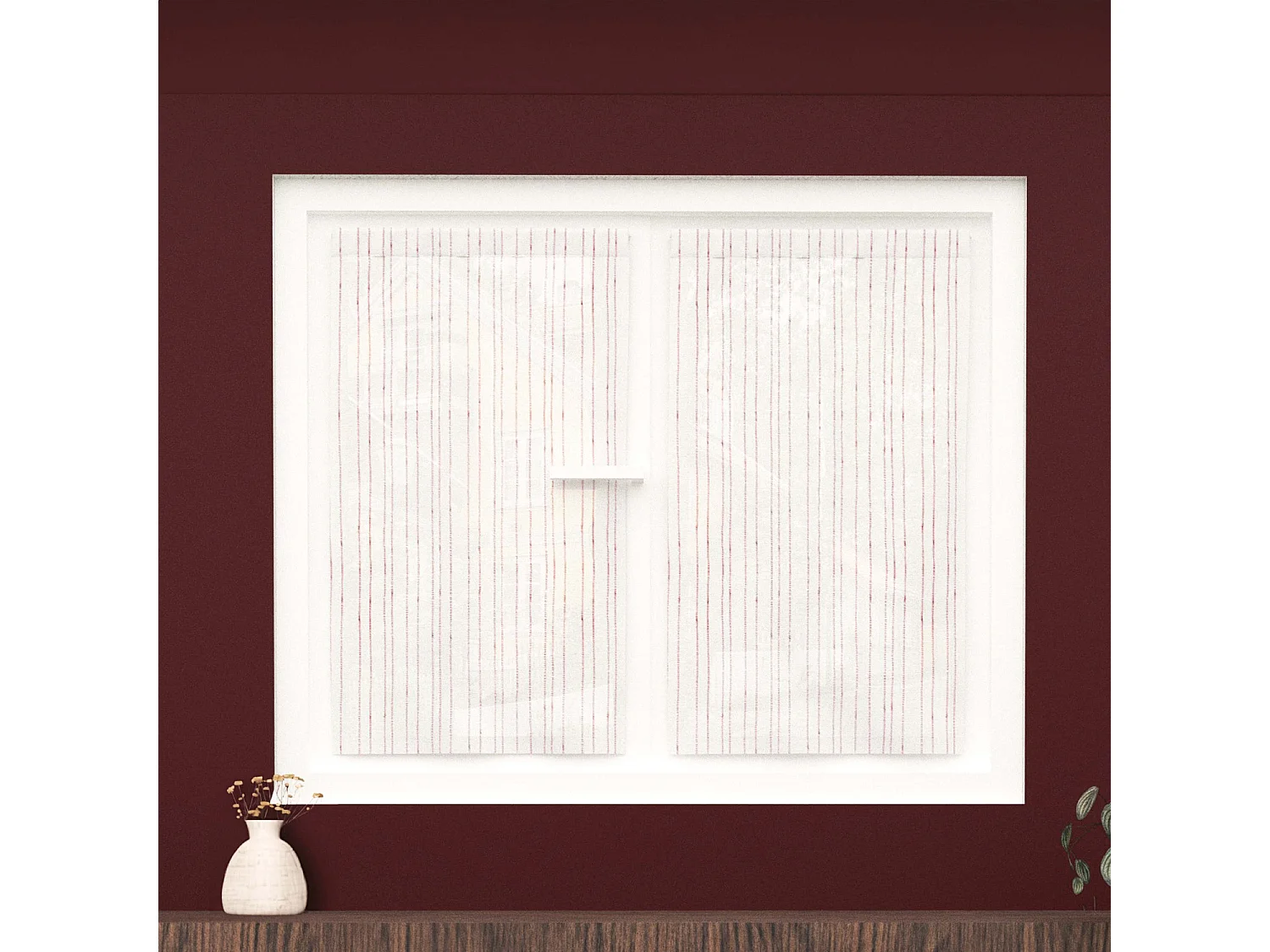 Paire de brise bise 60x90 cm CHARLIE, par Soleil d'Ocre