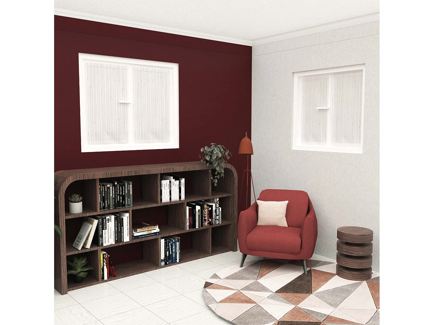 Paire de brise bise 60x90 cm CHARLIE, par Soleil d'Ocre