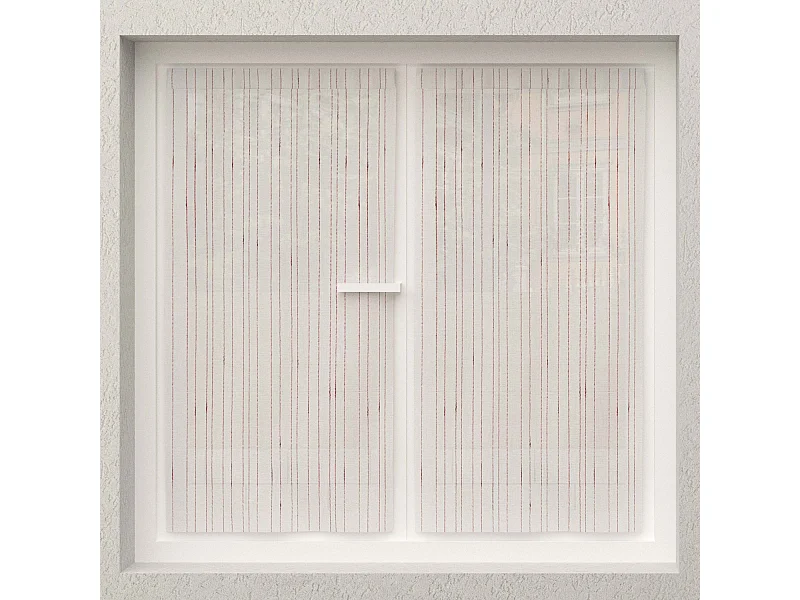 Par de visillos 60x120 cm CHARLIE, de Soleil d'Ocre