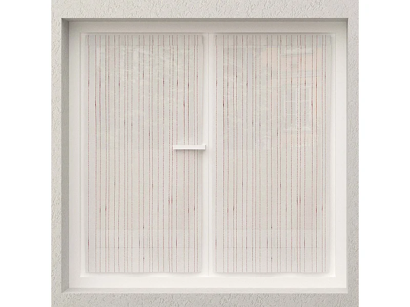 Par de visillos 60x120 cm CHARLIE, por Soleil d'Ocre