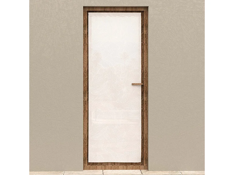 Voilage porte fenêtre 70x200 cm CELIA blanc, par Soleil d'Ocre