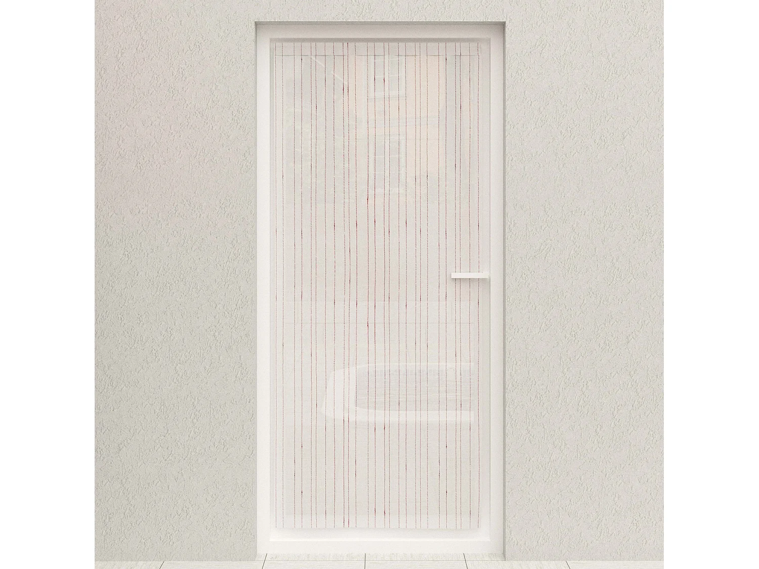 Voilage porte-fenêtre 90x200 cm CHARLIE, par Soleil d'Ocre