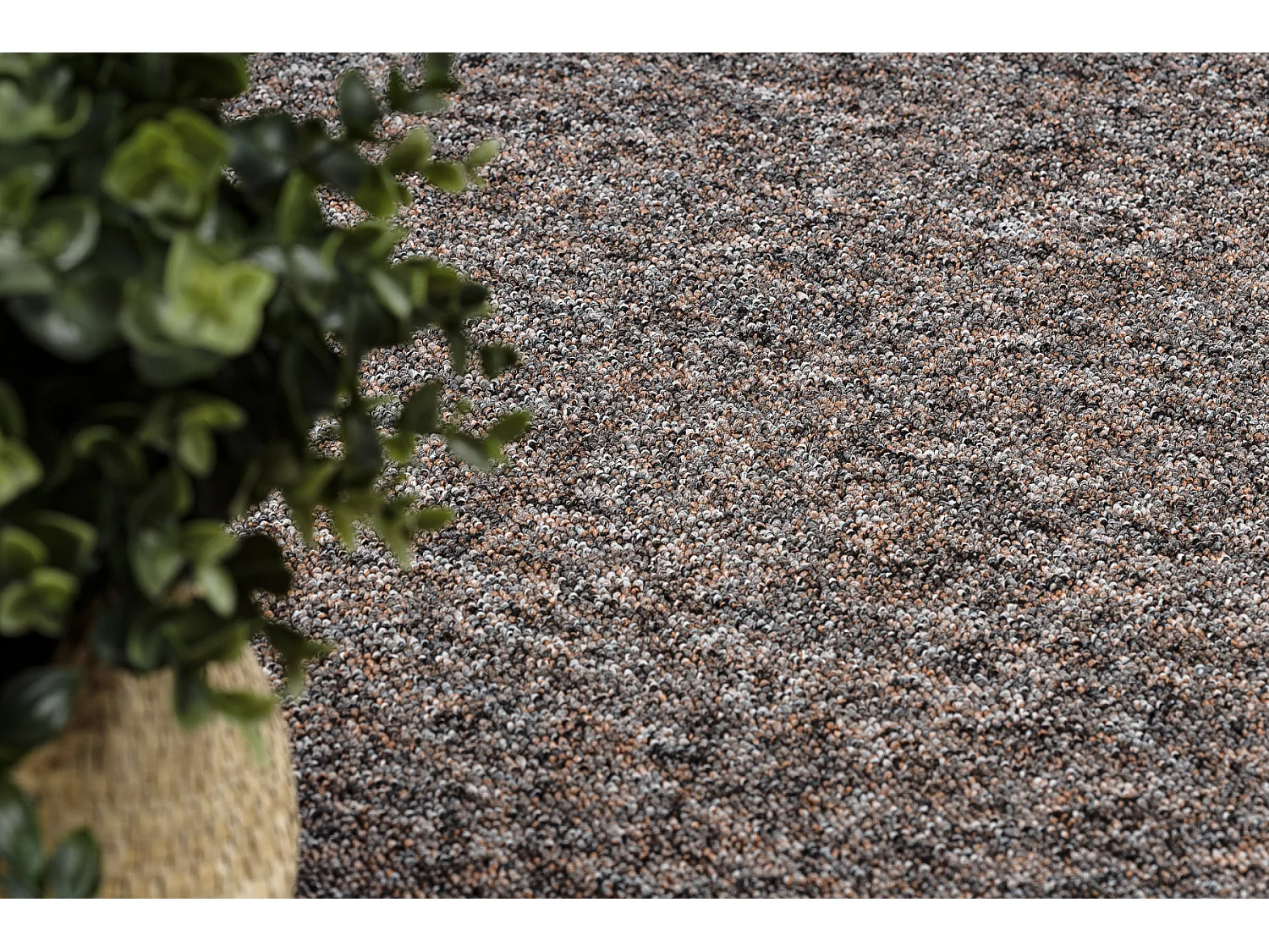 TAPIS CERCLE SUPERSTAR 310 BEIGE MARRON cercle 133 cm