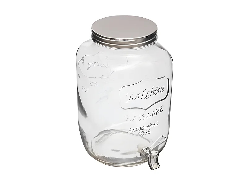 Distributeur de Boisson en Verre "Yorkshire" 8L Transparent