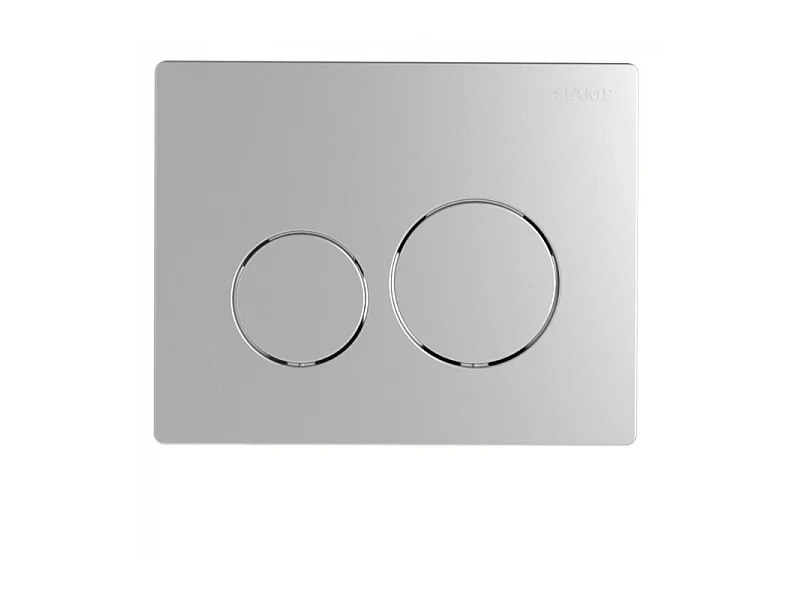 Bâti-support WC autoportant SIAMP Ingenio Premium quieto avec plaque de commande chromé