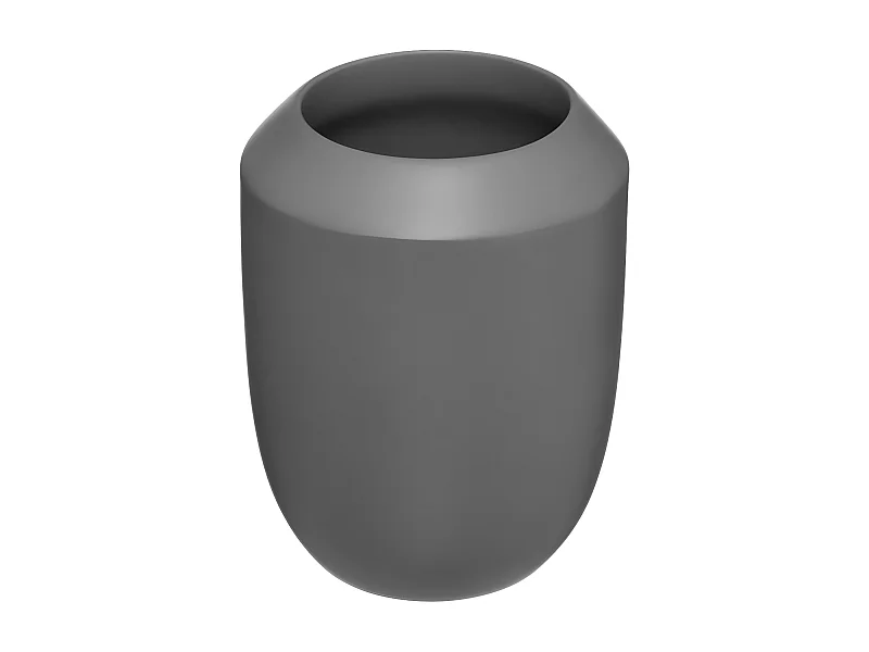 Gobelet Brosse À Dents "Trio" 10cm Gris