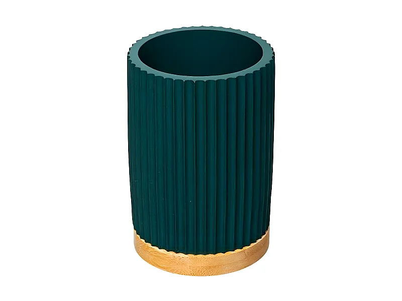 Gobelet Brosse à Dent "Modern" 11cm Pétrole