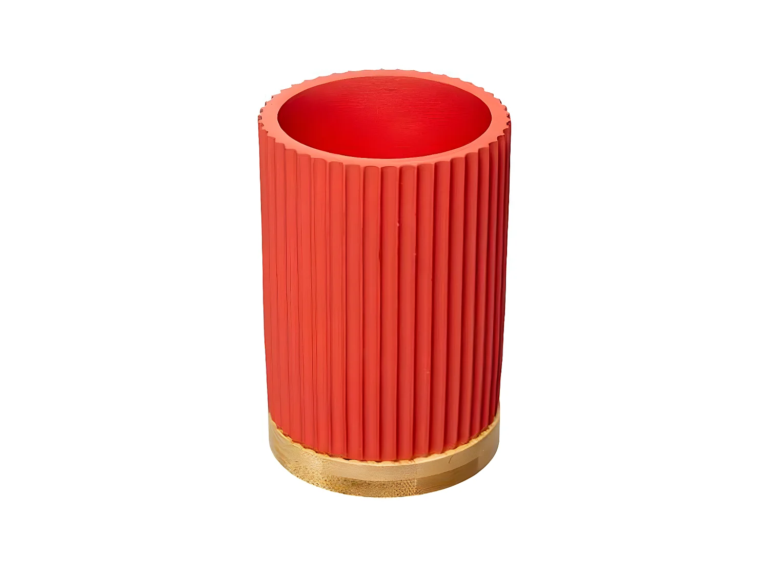 Gobelet Brosse à Dent "Modern" 11cm Rose