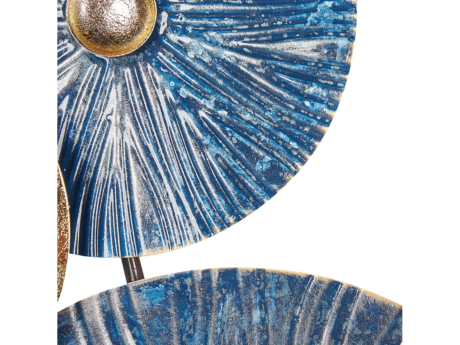 Décoration murale ACTINIUM Métal 51 cm Bleu