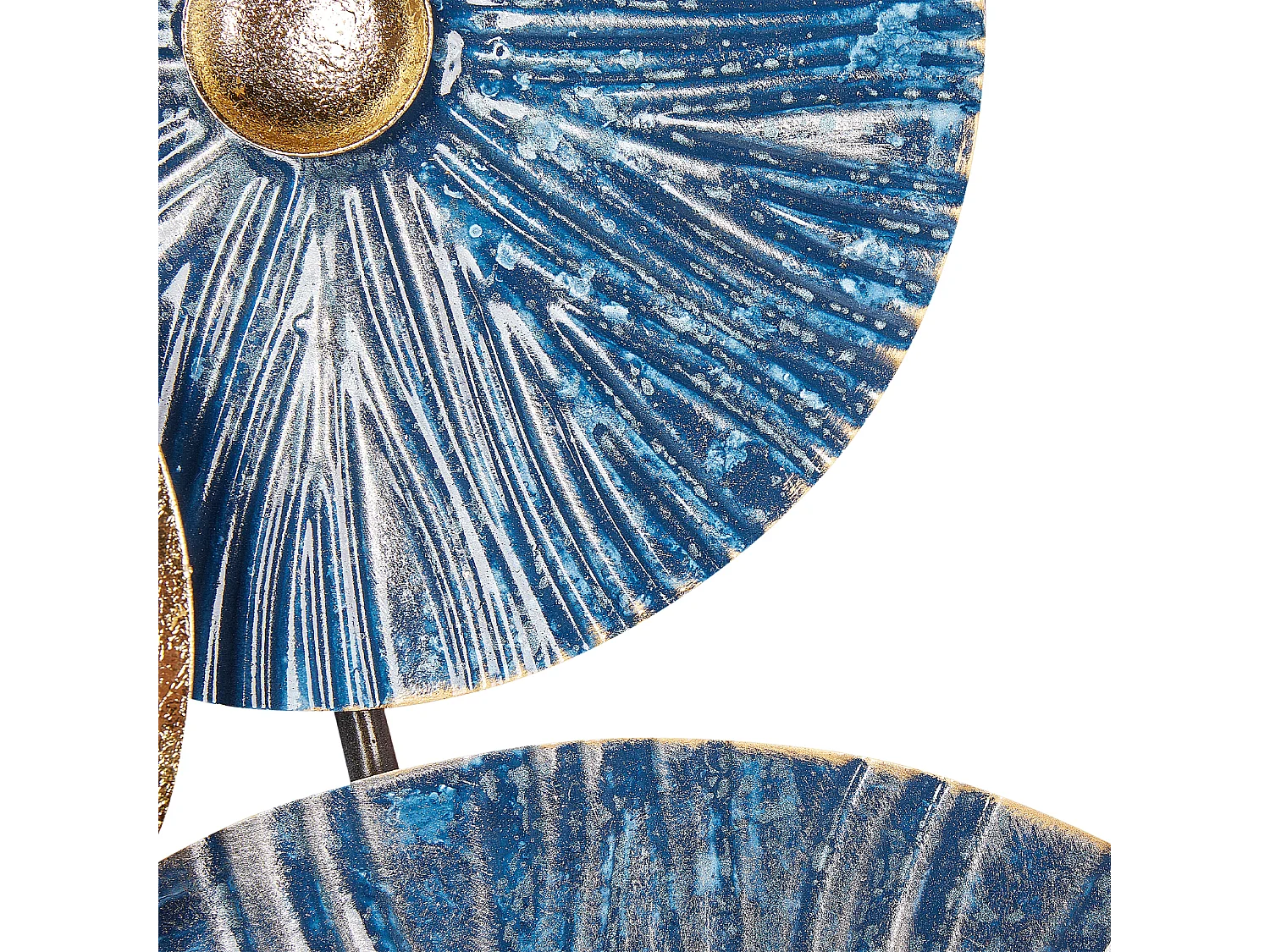 Decoração de parede ACTINIUM Metal 51 cm Azul