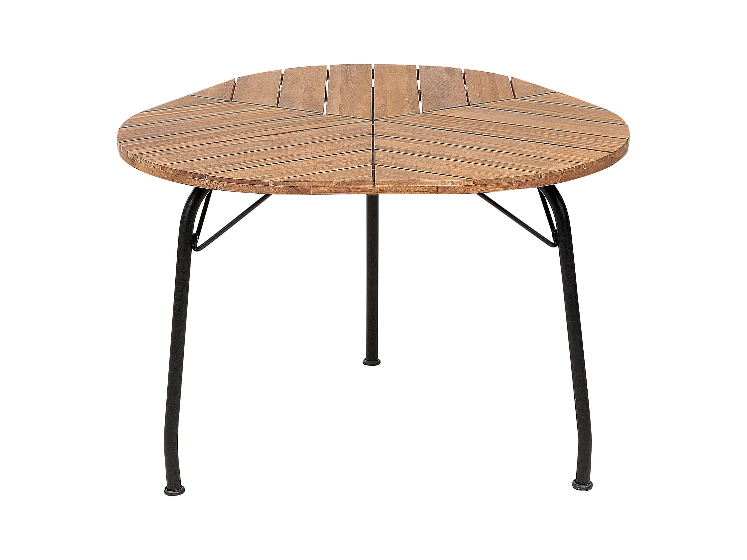 Gartentisch VARENNA 106 cm 103 cm Akazienholz Braun