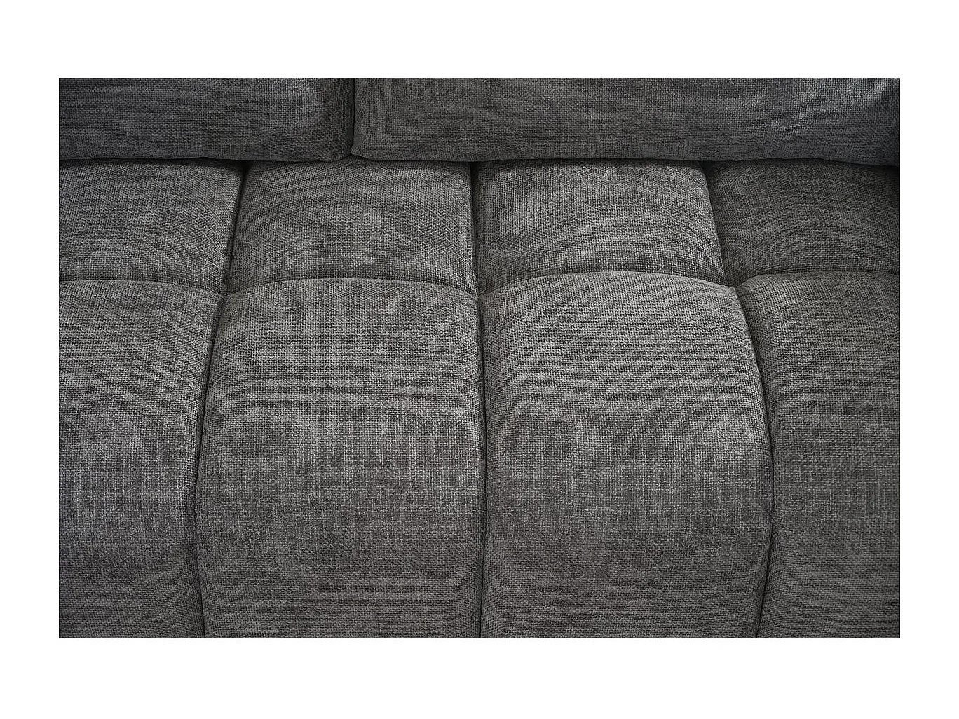 Canapé d'angle "Monceau" - 3 places - Gris