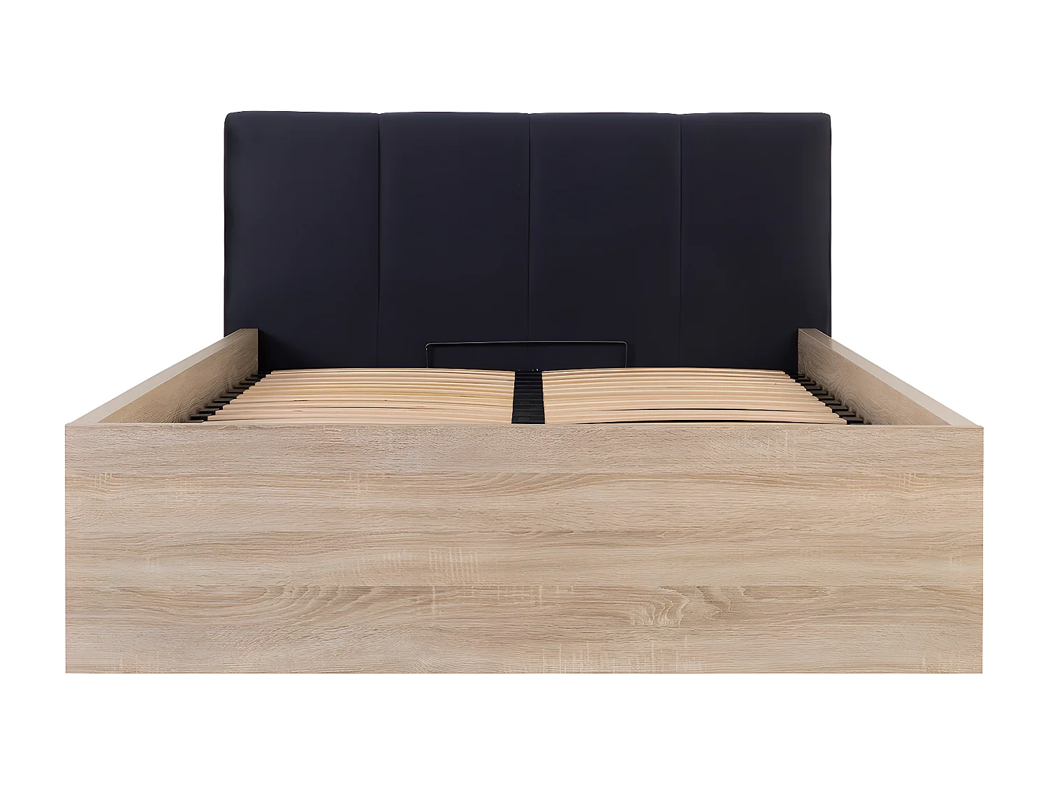 Cama com arrumação com base Edwin madeira 160x200