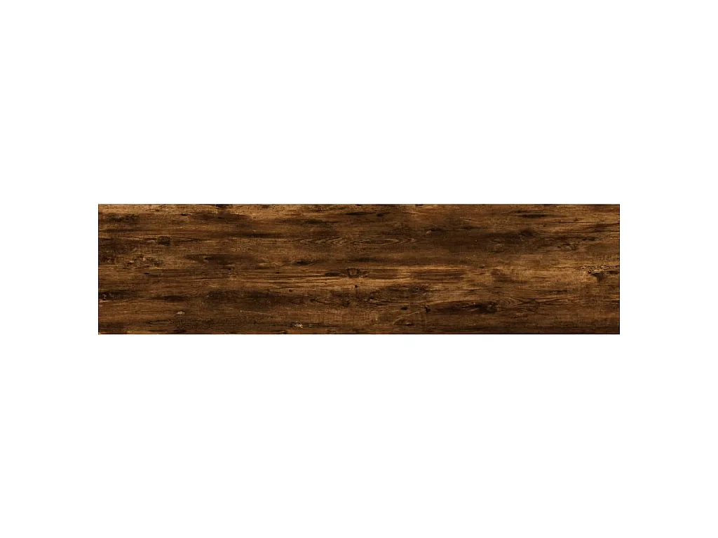 Étagères murales 4 pcs chêne fumé 40x10x1,5cm bois d'ingénierie