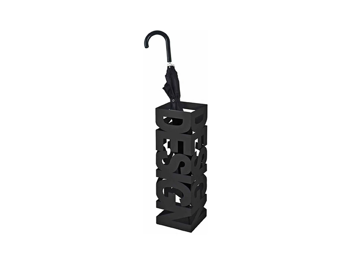 Porte-Parapluies Design "Laqué I" 48cm Noir