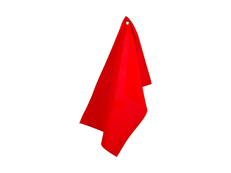 Lot de 2 Torchons de Cuisine "Coton" 70cm Rouge