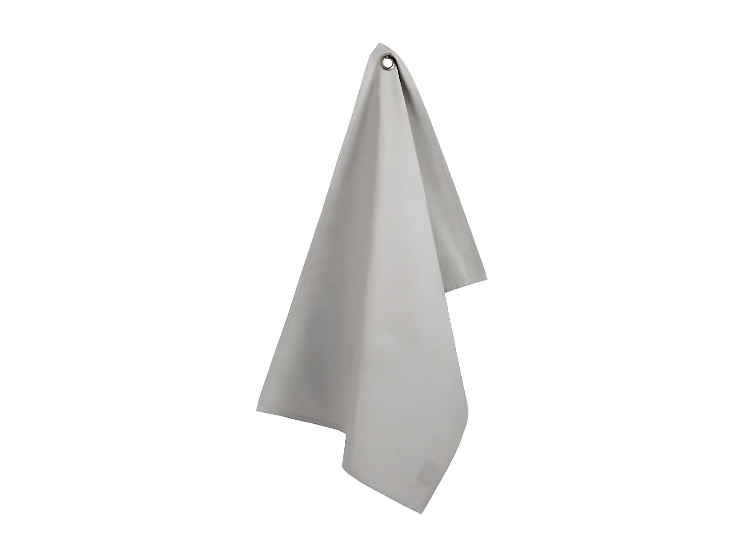 Lot de 2 Torchons de Cuisine "Coton" 70cm Gris Clair