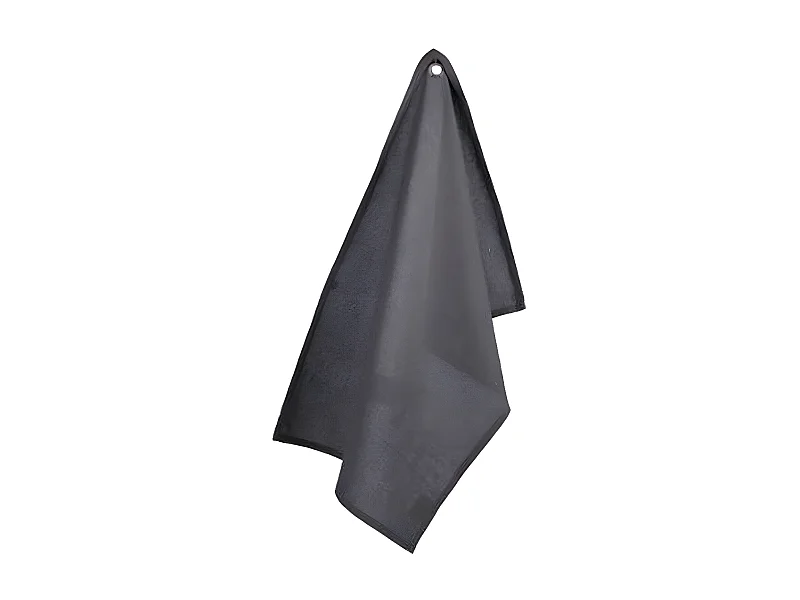 Lot de 2 Torchons de Cuisine "Coton" 70cm Gris Foncé