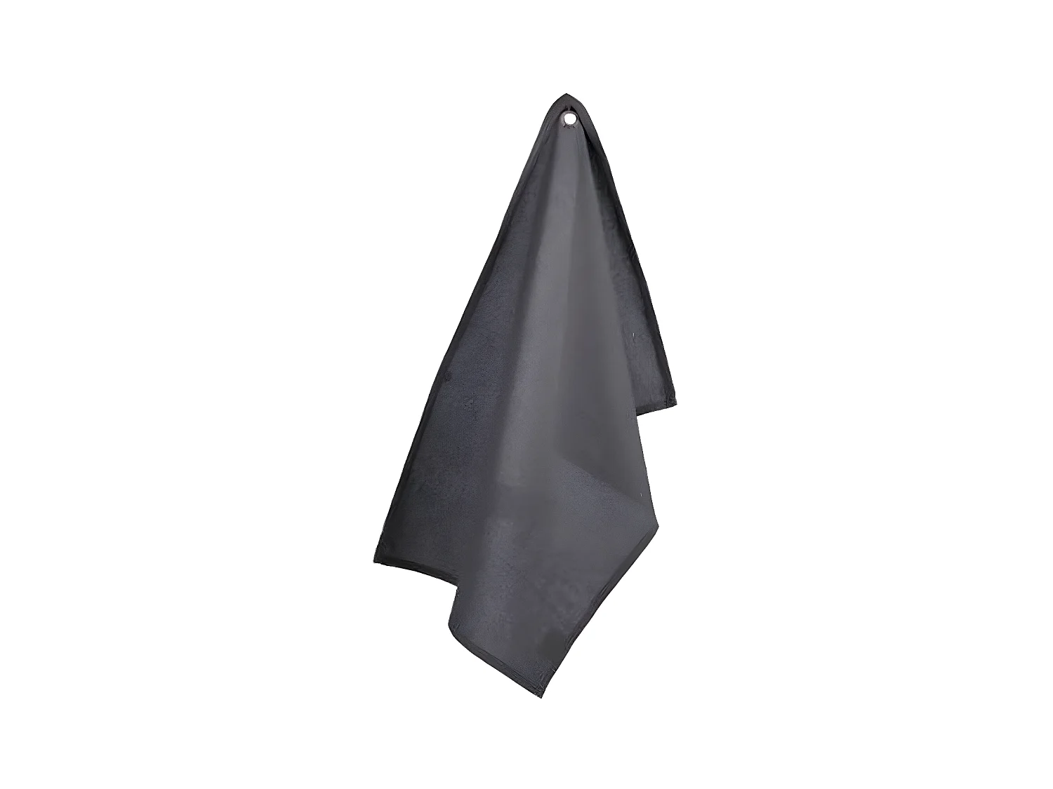 Lot de 2 Torchons de Cuisine "Coton" 70cm Gris Foncé