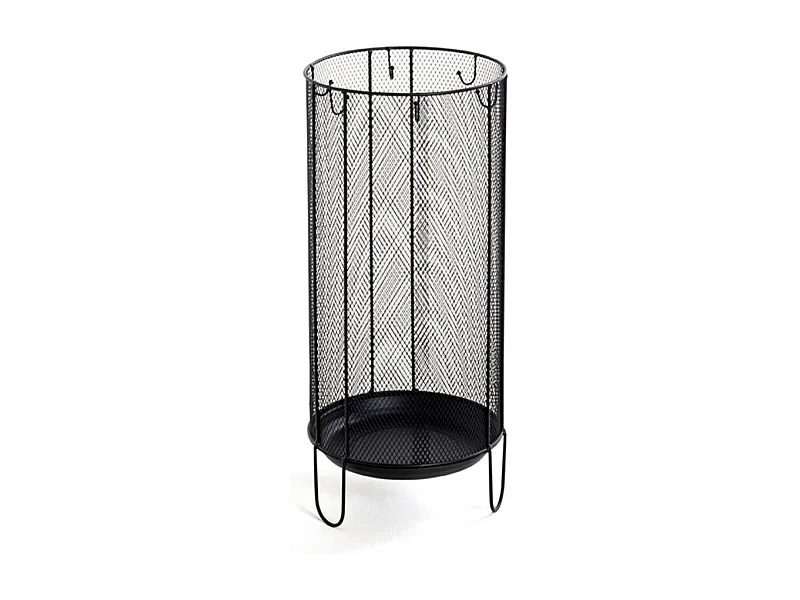 Porte-Parapluies en Métal "Laqué" 58cm Noir