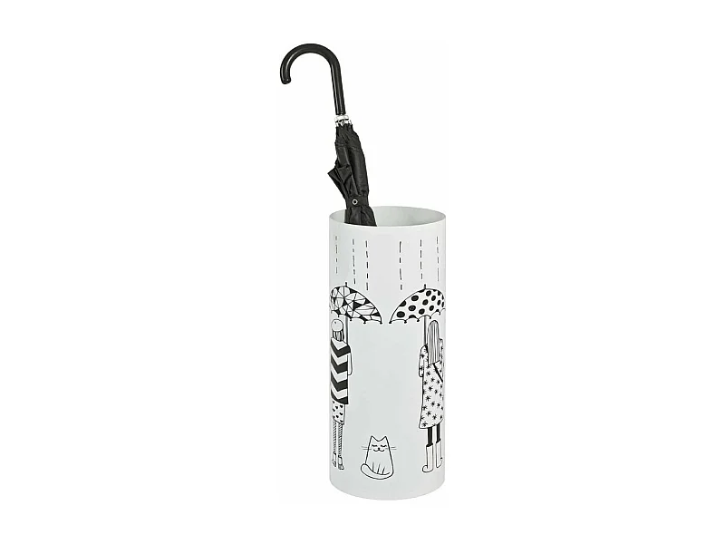 Porte-Parapluies Déco "Carmen" 45cm Blanc