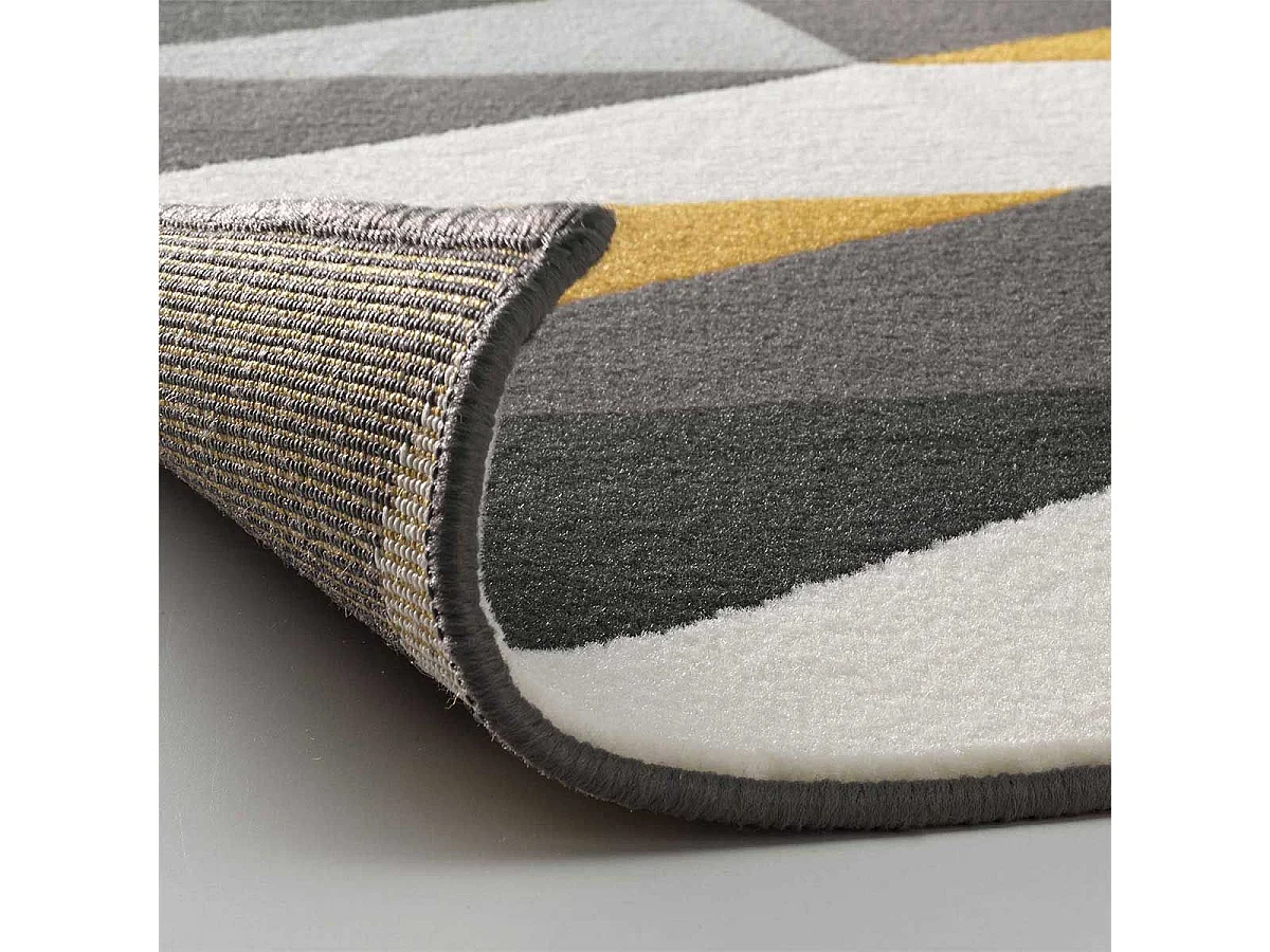 Tapis Tissé Imprimé "Scorpio" 120x170cm Multicolore