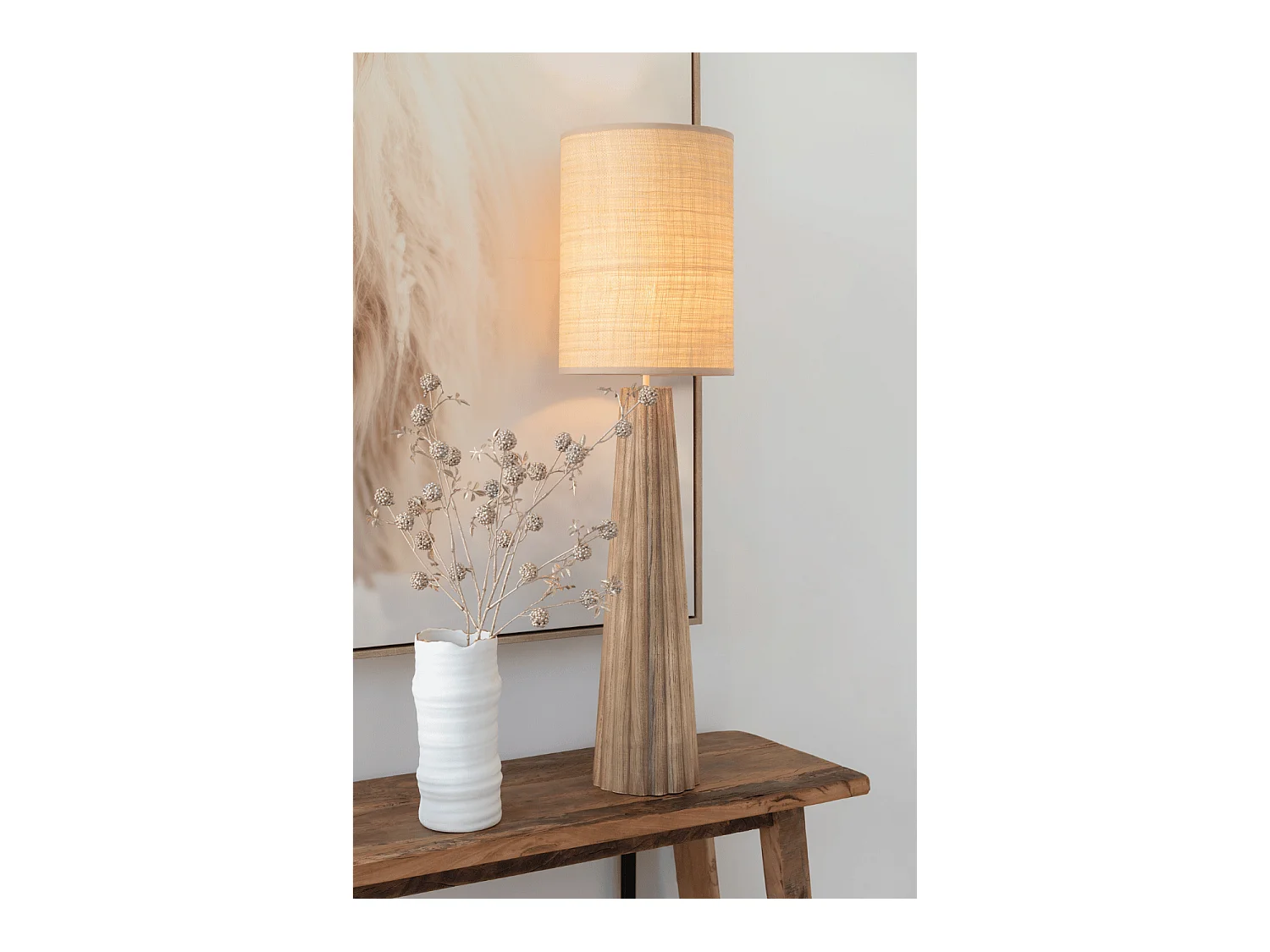 Console en Bois Recyclé "Matilda" 120cm Naturel