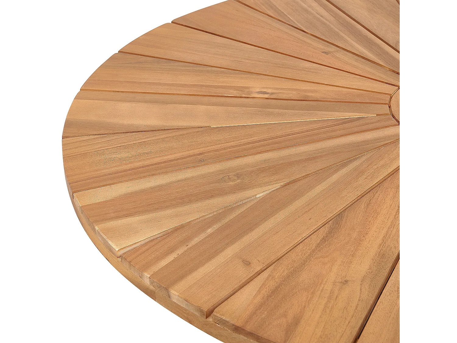 Table de salle à manger de jardin CISSONE 110 cm 110 cm Acacia Marron