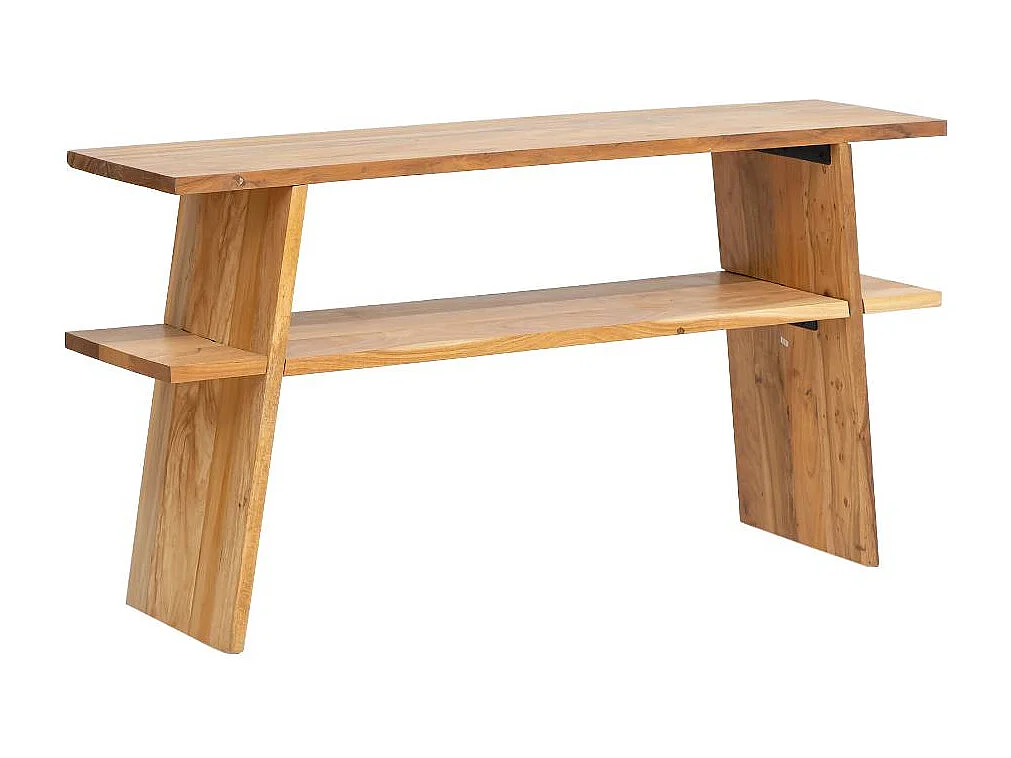 Console en bois recyclé Corin