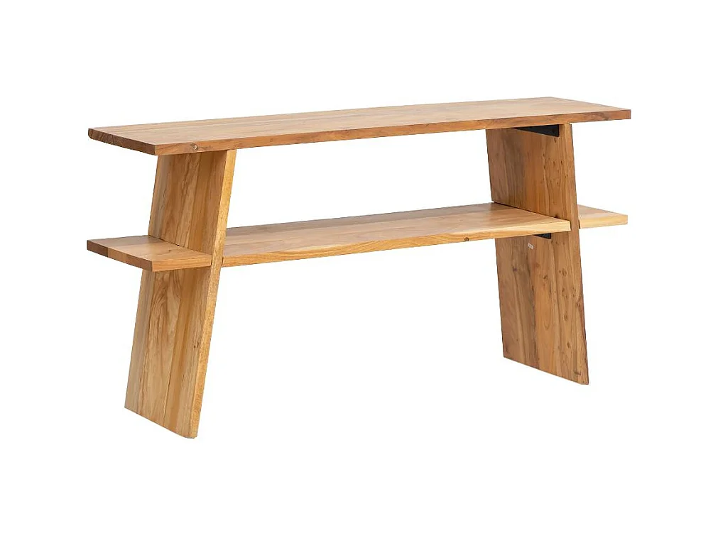 Meuble sous vasque en bois recyclé Corin