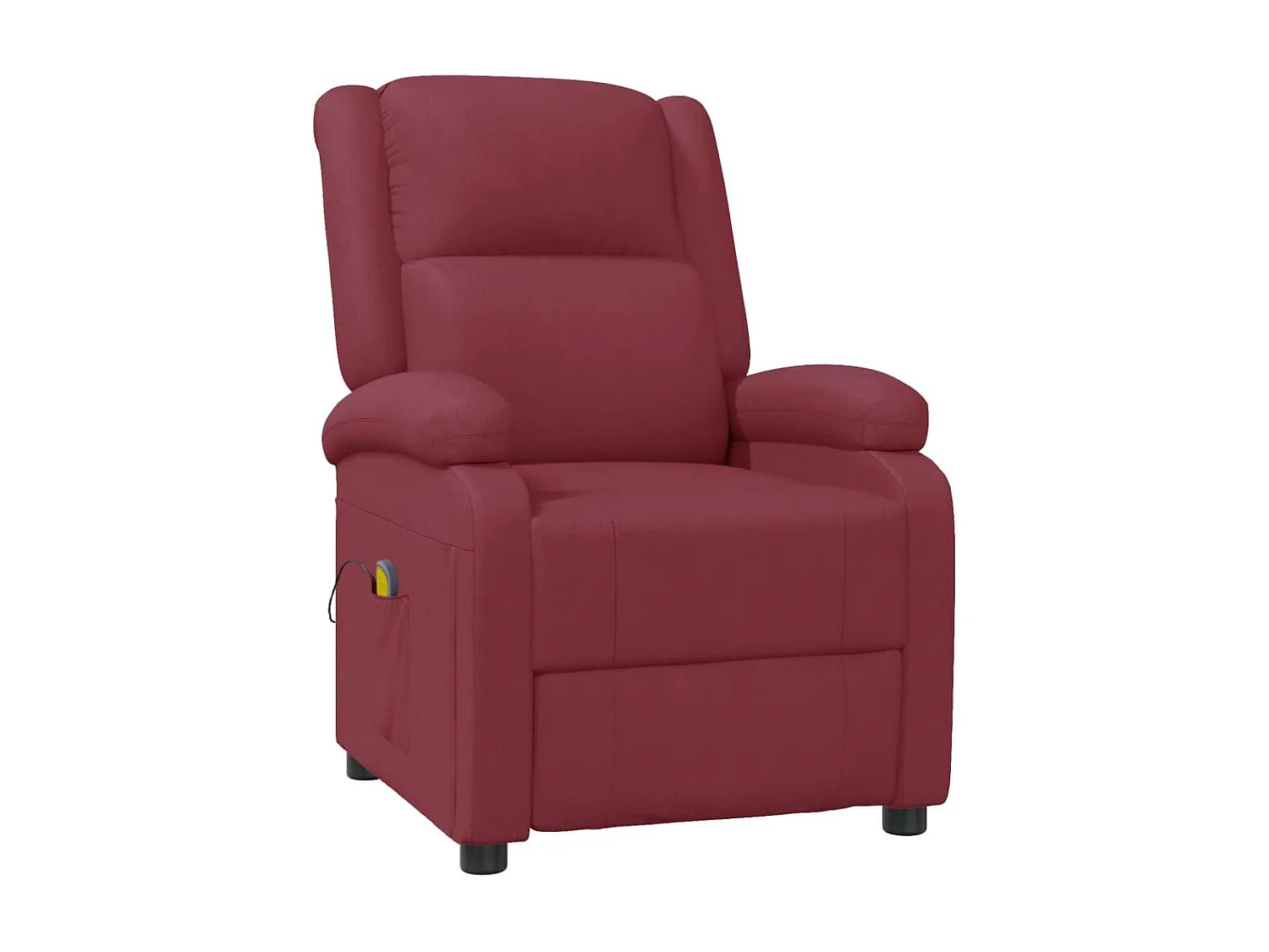Fauteuil de massage Rouge bordeaux Similicuir